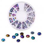 Стразы для ногтей микс хамелеон №419