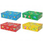 Набор для рисования 100 фломастеров + раскраска, металлическая коробка, 42736