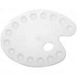 Палитра Стамм, большая, овальная, полистирол, ПА45