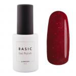 Гель-лак BASIC Алая Органза, 11 мл