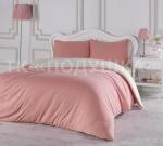 Комплект трикотажного постельного белья с простыней на резинке