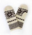 Рукавицы вязаные арт.ВР24100 ПОЛЯРНАЯ ЗВВЕЗДА