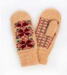 Рукавицы вязаные арт.ВР24100 ЛЕСНАЯ ЯГОДА