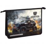 Папка для труда 2 отделения, А4, ArtSpace "Военная техника", пластик, на молнии, ПТ-Р115_15607