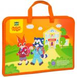 Папка с ручками А4 Мульти-Пульти "Приключения Енота", пластик, 40мм, ПТ_16386