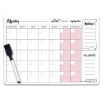 Планер магнитный с маркером "На месяц" (42х29 см)