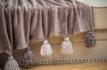 Tassel №6 (кофе) Плед 160х220