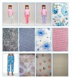 Брюки подростковые Пижамные футер для девочки