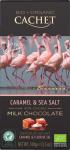 Молочный шоколад 40% с карамелью и морской солью (органический продукт)