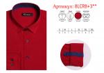 8LCR8+3** Сорочка мужск. притал. дл. рукав CITY RAСЕ