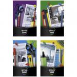 Тетрадь 100л., А5, клетка на гребне BG "Любимый офис", глянцевая ламинация, твердая обложка, Т5гр_7БЦ100_лам 3386