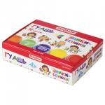 Гуашь ПИФАГОР "Эники-Беники", 12 цветов по 10 мл, без кисти, картонная упаковка, 191330