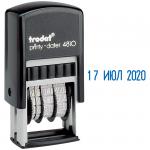 Датер ленточный, пластик, 1стр., 3,8мм, русский, 4810