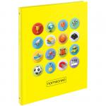 Папка-портфолио 7БЦ А4 ArtSpace, на 4-х кольцах, 243662