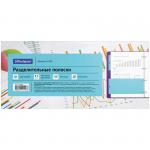 Разделитель листов OfficeSpace 230 * 105 мм, прямоуг., 100 шт., без индексации, голубой, картонный, 16106