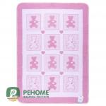 *70/057 Одеяло Барни байковое, жаккард Люкс 100*140 Влади