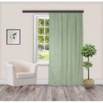 Штора портьерная 100% блэкаут меланж фисташка 190*275 см. 1 шт.