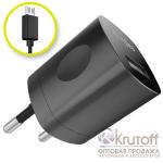 CЗУ Dotfes C04 1A + кабель micro USB (black)