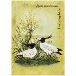 Блокнот для графики 20л. А5 "Журавль", на гребне, 180г/м2, БГ/А5