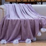 Fluffy ball (фииолет) Плед 220х240