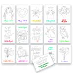 NEW Набор открытки-раскраски на все праздники