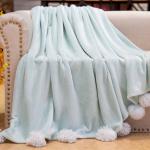 Fluffy ball (изумруд) Плед 160х220