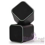 **Распродажа. Колонки SmartBuy Cute, 2.0, чёрные/серые, USB. Регулятор громкости. Мощность: 6 Вт