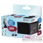 **Распродажа. Колонки SmartBuy Cute, 2.0, чёрные/серые, USB. Регулятор громкости. Мощность: 6 Вт