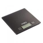 LEBEN Весы кухонные электронные, стекл.платформа, макс.нагр. 5 кг (точн.измер. 1 гр)