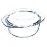 SATOSHI Кастрюля жаропрочная с крышкой, стекло, 27х22х13 см, 2,5 л