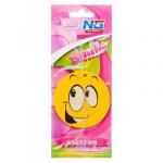 NEW GALAXY Ароматизатор бумажный " смайл", Бабл Гам, Дизайн GC