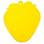 VETTA Доска разделочная, пластик, фигурная, 23x20x0,3 см, "Ягодка", 896962