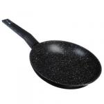SATOSHI Карбон Сковорода литая d 24 см, антипригарное покрытие Мрамор, индукция