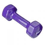 SILAPRO Гантель с виниловым покрытием 3,0 кг(+-110 гр), 2 цвета, арт.15-210