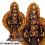 Авалокитешвара BRN8013 восьмирукая одиннадцатиголовая форма h-38см 5,49кг бронза