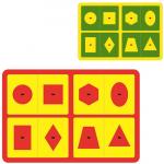 Головоломка Вкладыши по методике Монтессори, 28х19 см