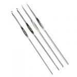 Набор крючков вязальных 4 шт., на блистере, сталь, арт НС-023