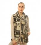 Жилет ALTRO арт.1209-01/мол. воротник ТАРА Тундра