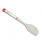 SATOSHI Премьер Лопатка узкая 31х5,8х2,7 см, силикон, ручка нерж.сталь, пластик