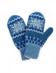 Рукавицы вязаные арт.ВР24100-П4, 11-13 лет