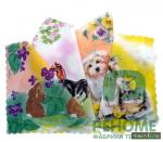 Платки носовые детские с волнистым краем упак 12шт. 45453КС G/Джи (арт.45453КС )