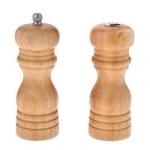 VETTA Набор для специй 2пр. мельница 14 см + солонка 13 см, дерево, P6 9905SP