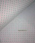 Ткань поплин наб. Э Горошек на белом