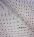 Ткань поплин наб. Э Горошек на белом