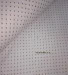 Ткань поплин наб. Э Горошек на белом