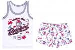 Комплект майка с принтом+боксеры