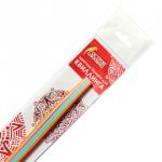 Бумага для квиллинга РАДУГА, 10 цв., 100 полос, 3мм*300мм, 80г/м, ОСТРОВ СОКРОВИЩ, 128749