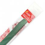 Бумага для квиллинга ЗЕЛЕНАЯ ПИХТА, 125 полос, 5х300мм, 130г/м, ОСТРОВ СОКРОВИЩ, 128774