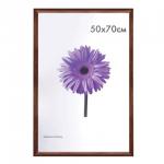 Рамка премиум 50*70см, дерево, багет 26 мм, Berta, орех, 0006-50-0006