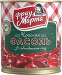 Фасоль красная в собственном соку Фрау Марта 310 г